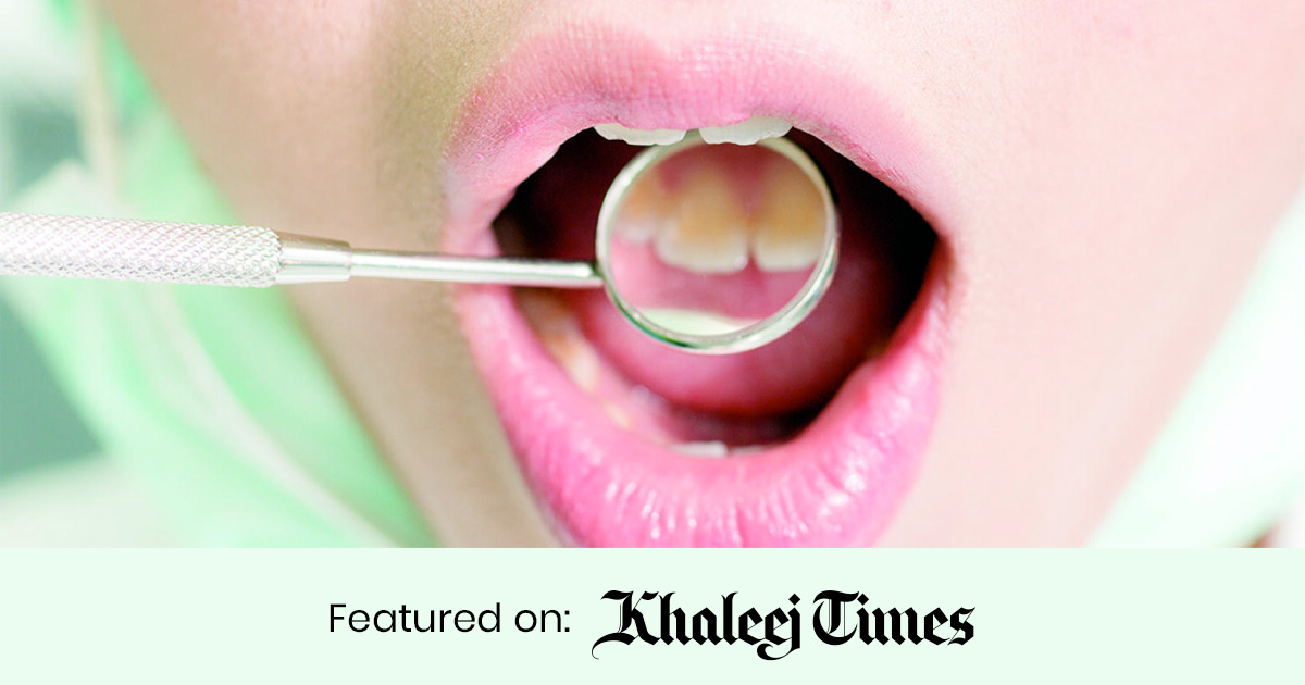 Khaleej Time - Preventing Tooth Decay in Children